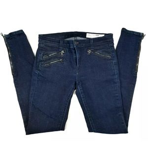 Rag & Bone for Aritzia Moto Ankle ZIP Jeans 27